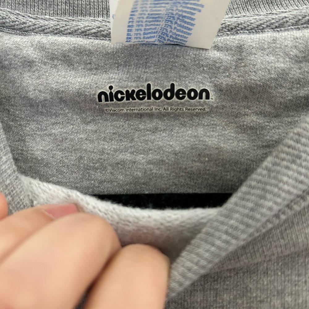 Nickelodeon Gray TMNT Crewneck Sweater - Picture 4 of 6